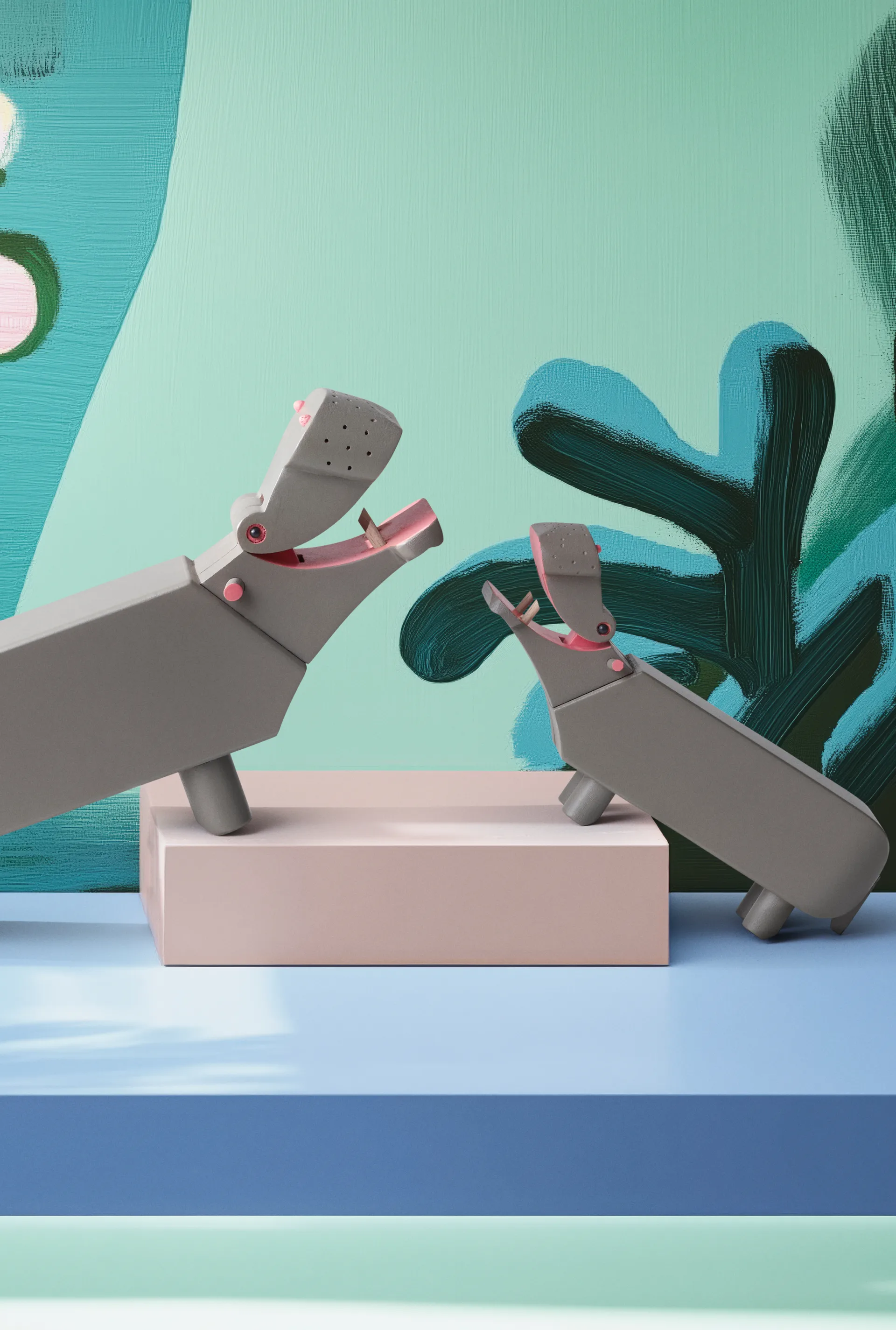 Ippopotamo Kay Bojesen liliput, Grigio Kay Bojesen Denmark