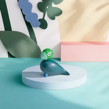 Kaj Bojesen Year Bird 2026 Birk - Verde scuro - Kay Bojesen Denmark