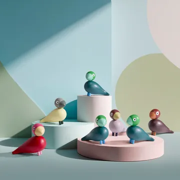 Kaj Bojesen Year Bird 2026 Birk - Verde scuro - Kay Bojesen Denmark