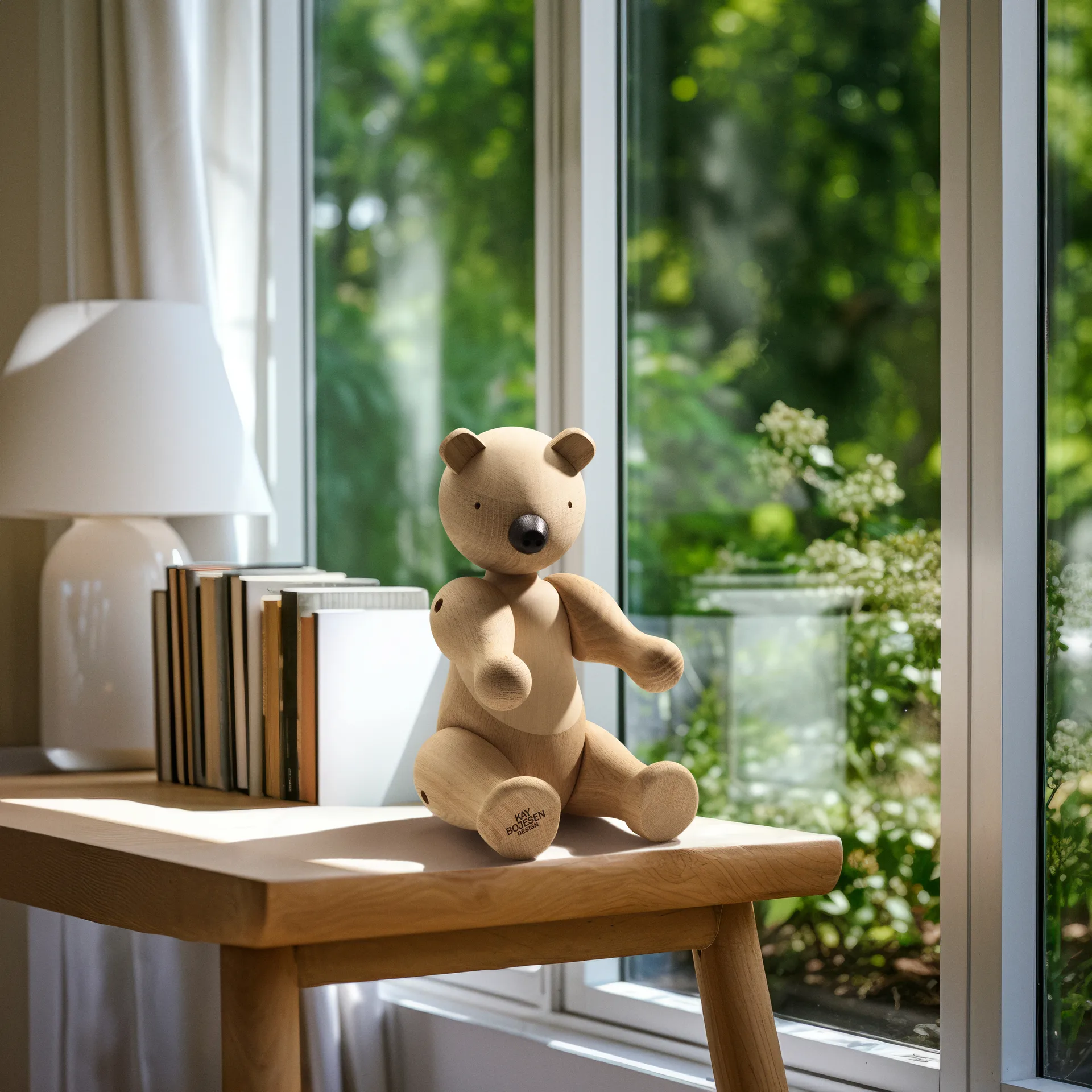 Kay Bojesen orso di legno grande, Rovere-acero Kay Bojesen Denmark