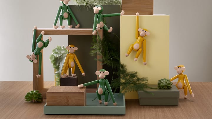 Kay Bojesen scimmia mini vintage, Verde Kay Bojesen Denmark