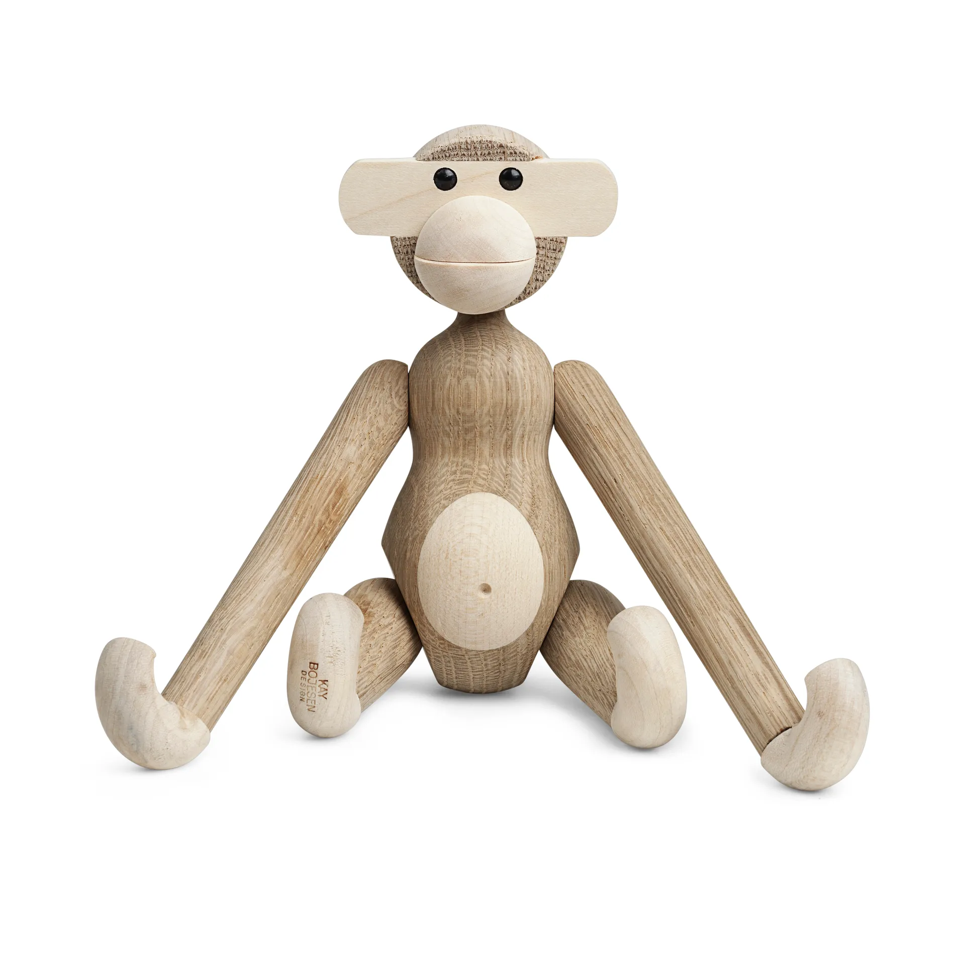 Kay Bojesen scimmia piccola, Rovere non trattato-acero, 20 cm Kay Bojesen Denmark