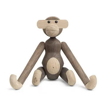 Kay Bojesen scimmia piccola - Rovere-rovere affumicato, 20 cm - Kay Bojesen Denmark