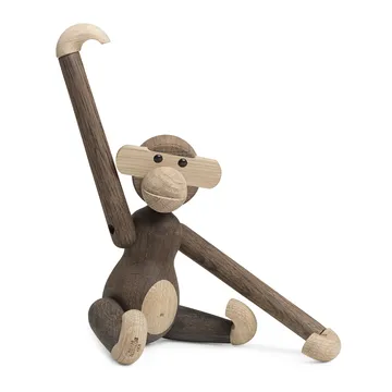 Kay Bojesen scimmia piccola - Rovere-rovere affumicato, 20 cm - Kay Bojesen Denmark
