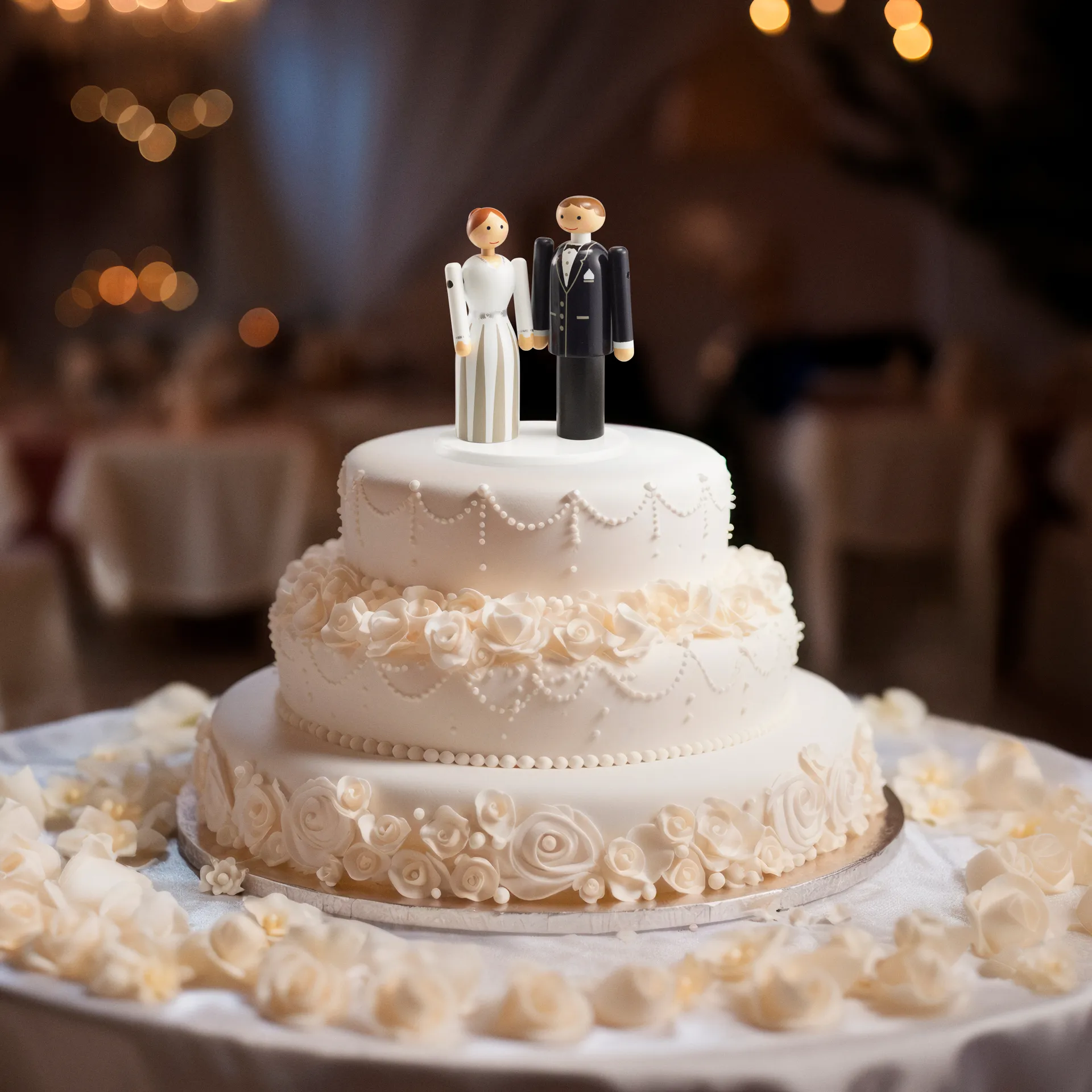 Kay Bojesen sposa, Blu-nero-bianco, 12 cm Kay Bojesen Denmark