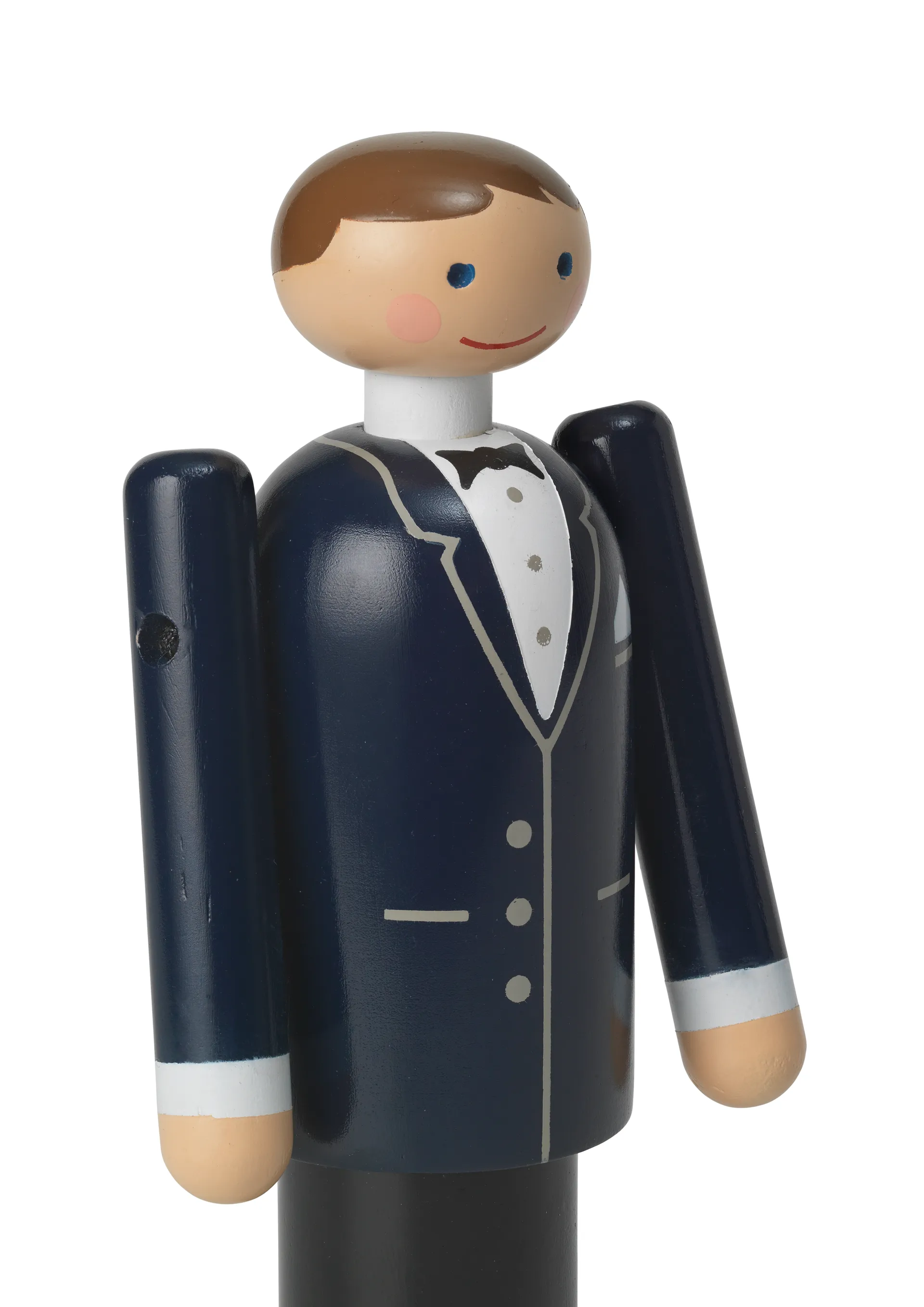 Kay Bojesen sposo, Blu-nero-bianco, 12 cm Kay Bojesen Denmark