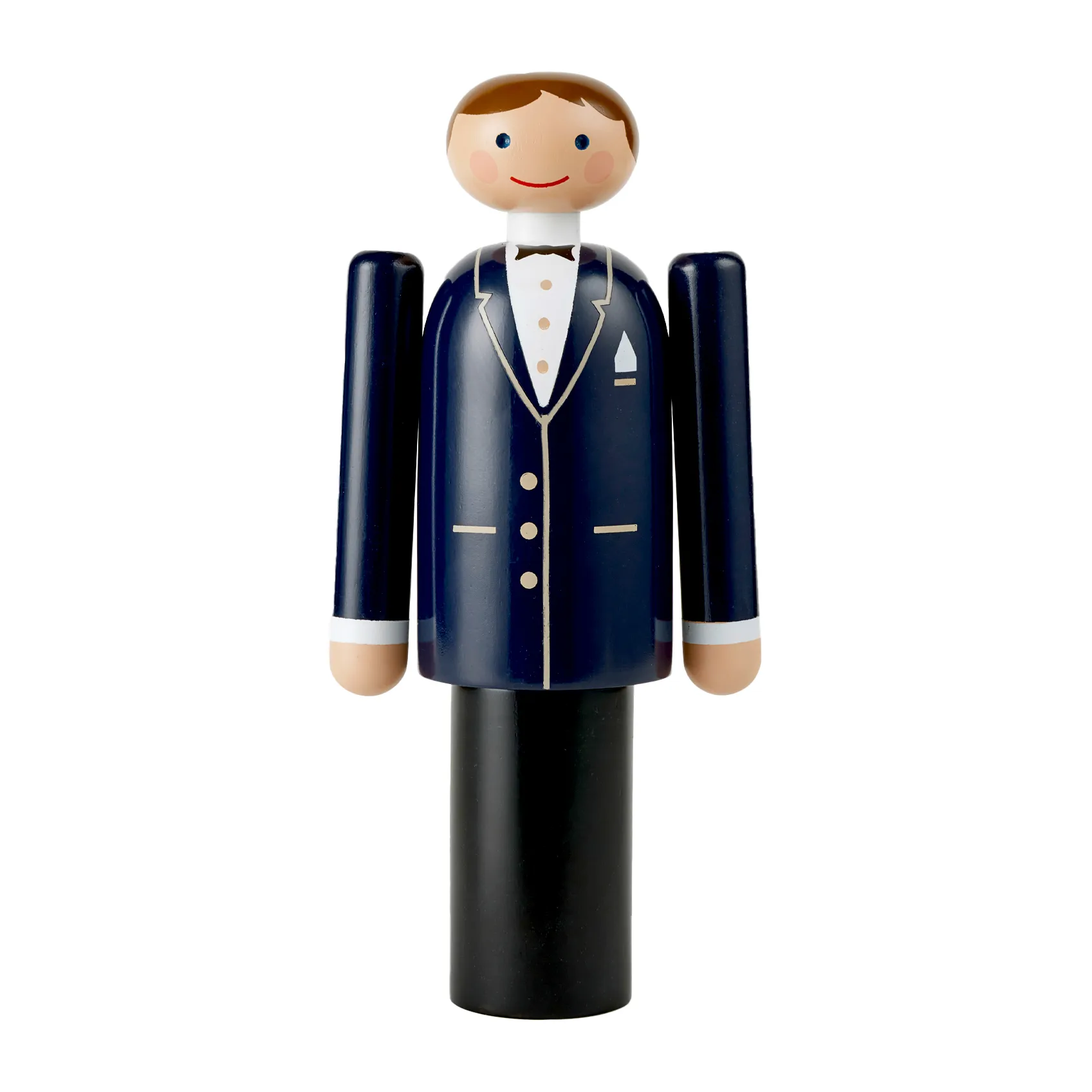 Kay Bojesen sposo, Nero, blu, bianco, 18 cm Kay Bojesen Denmark