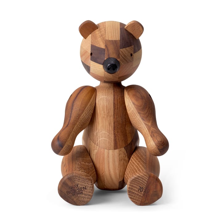 Orso in legno Kay Bojesen, edizione anniversario, legno misto - Medio - Kay Bojesen Denmark