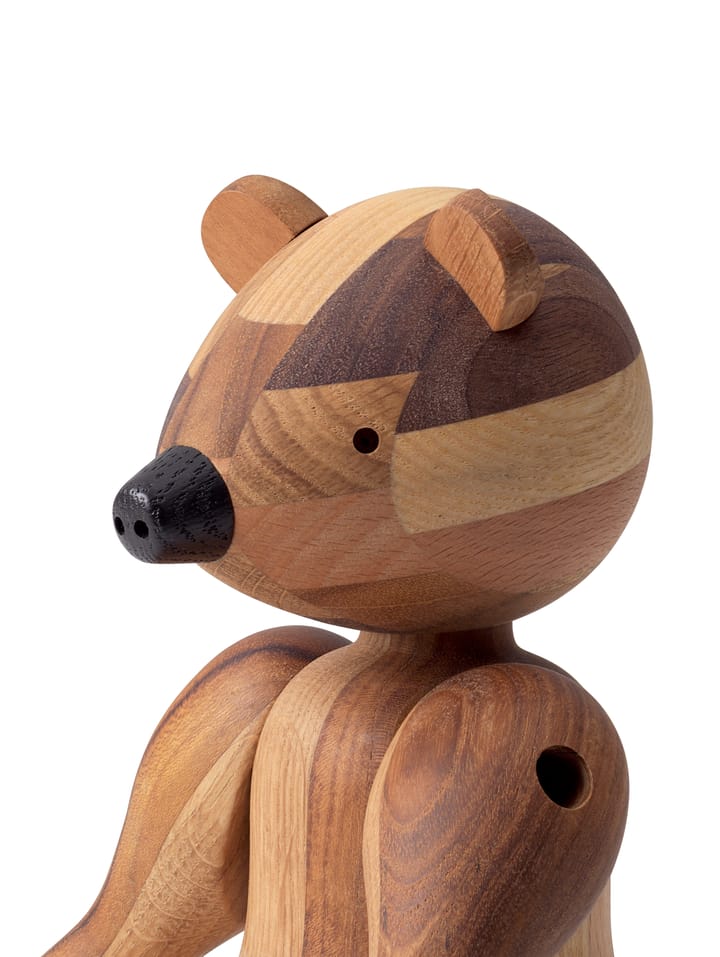 Orso in legno Kay Bojesen, edizione anniversario, legno misto - Medio - Kay Bojesen Denmark