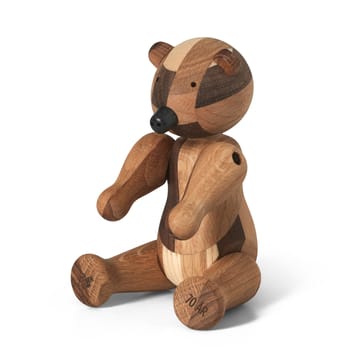 Orso in legno Kay Bojesen, edizione anniversario, legno misto - Piccolo - Kay Bojesen Denmark