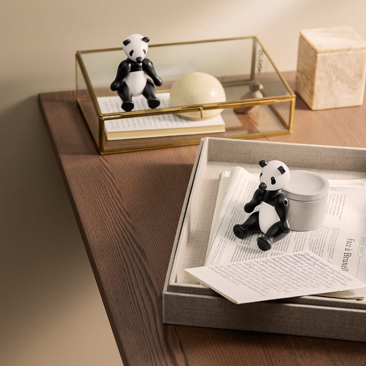 Panda Kay Bojesen piccolo, nero-bianco Kay Bojesen Denmark