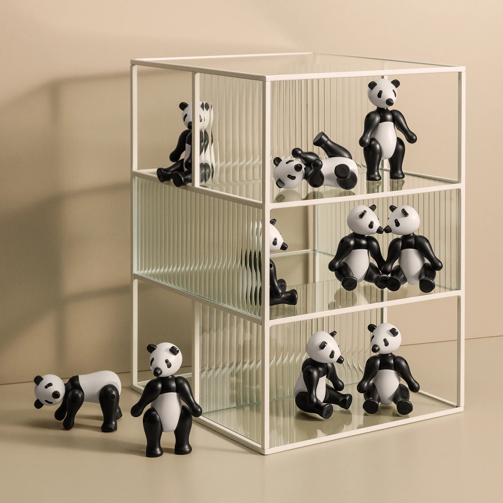 Panda Kay Bojesen piccolo, nero-bianco Kay Bojesen Denmark