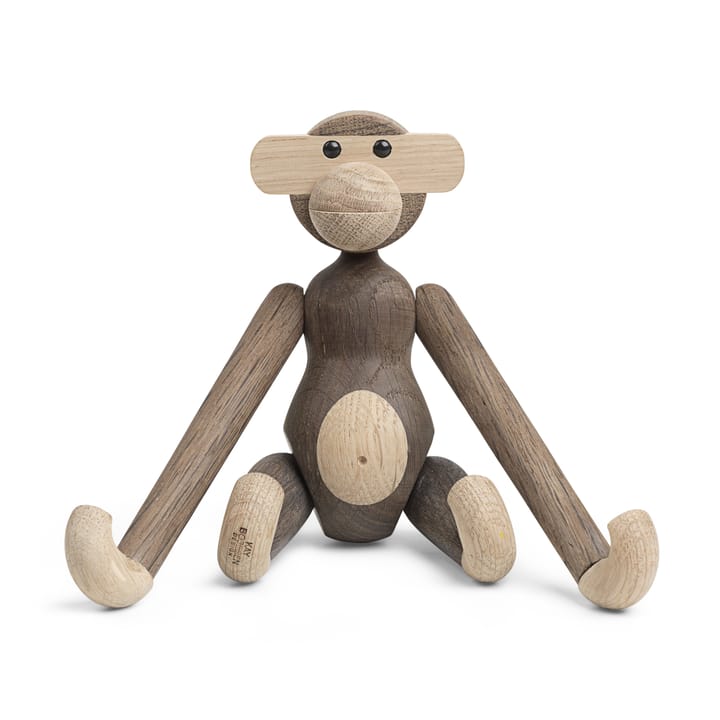 Scimmia in legno Kay Bojesen piccola  - rovere-rovere affumicato - Kay Bojesen Denmark
