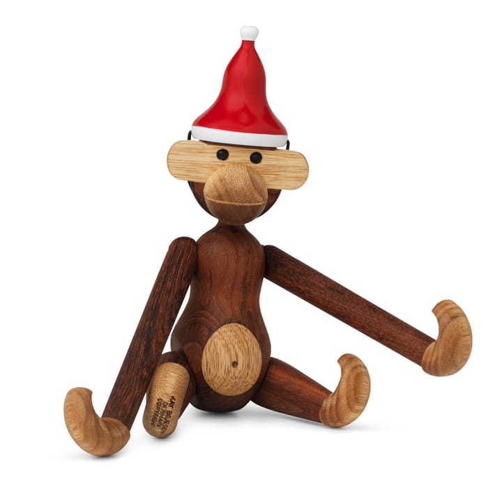 Scimmia Kay Bojesen con cappello da Babbo Natale - scimmietta con cappello da Babbo Natale - Kay Bojesen Denmark
