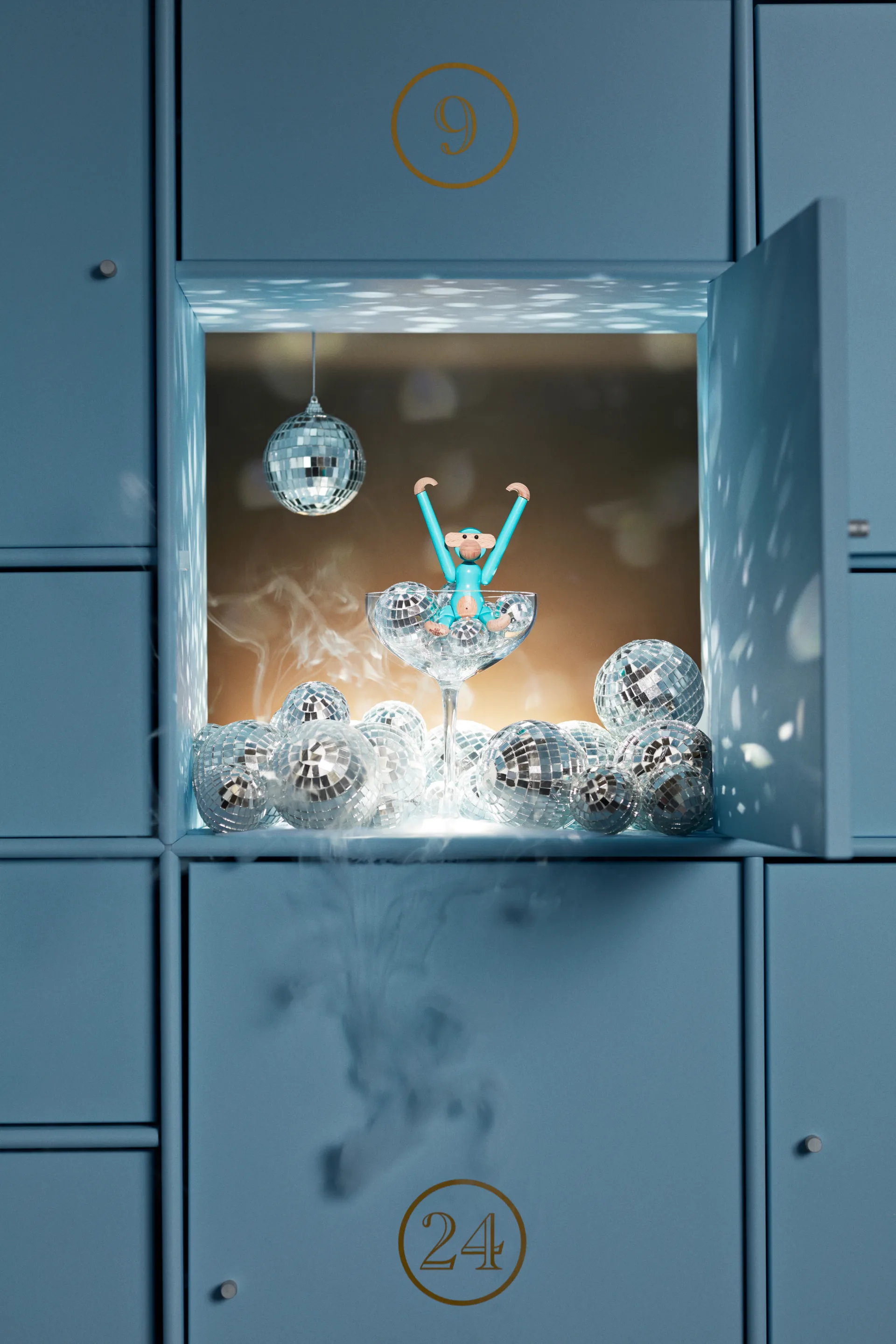 Scimmia Kay Bojesen mini, Turchese Kay Bojesen Denmark