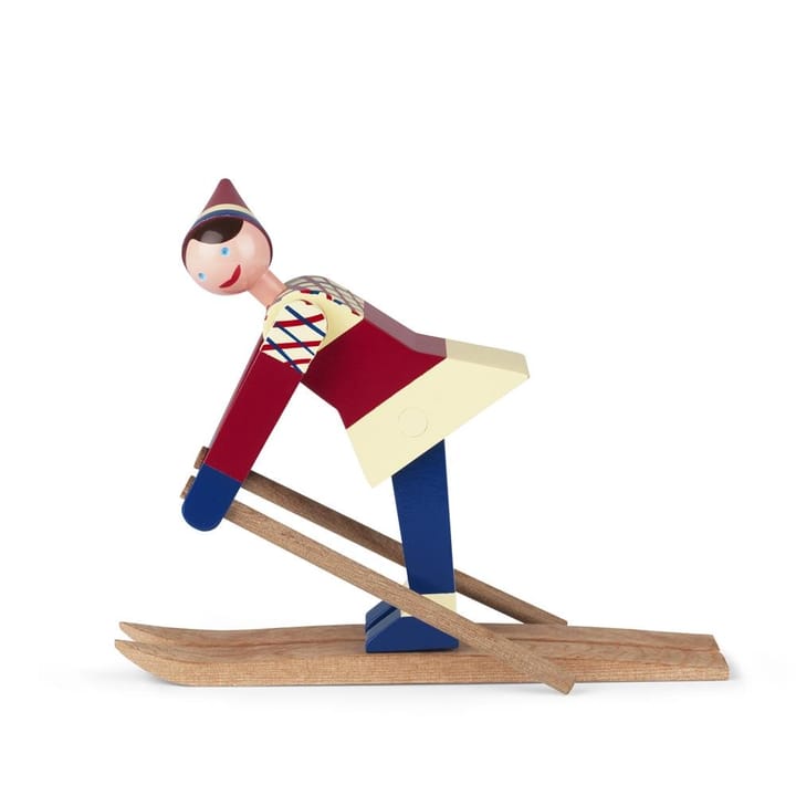 Statuina sciatore Kay Bojesen, Datti (rosso) Kay Bojesen Denmark