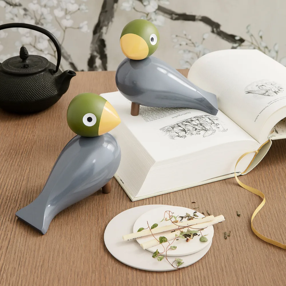 Uccello canterino Nightingale, Aqua Kay Bojesen Denmark