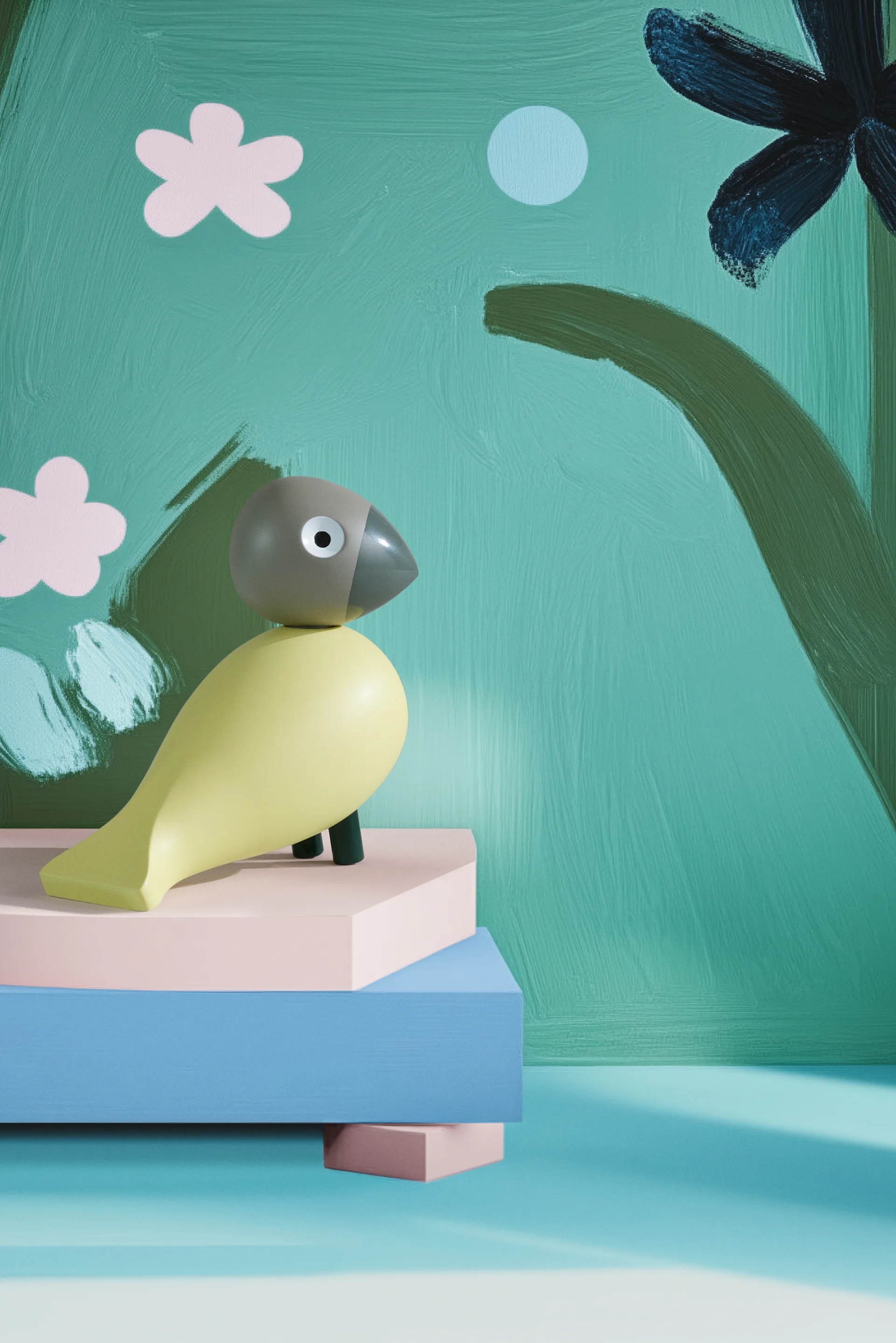 Year Bird Kay Bojesen 2025 Bella, Crema-grigio Kay Bojesen Denmark