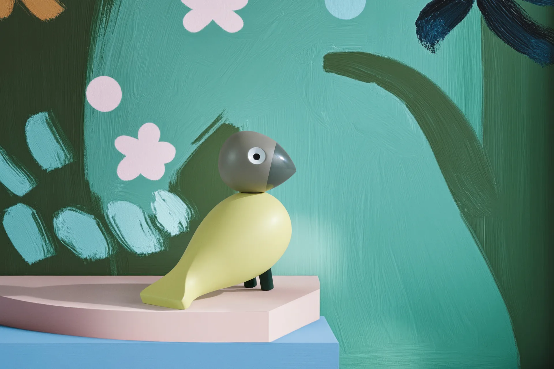 Year Bird Kay Bojesen 2025 Bella, Crema-grigio Kay Bojesen Denmark