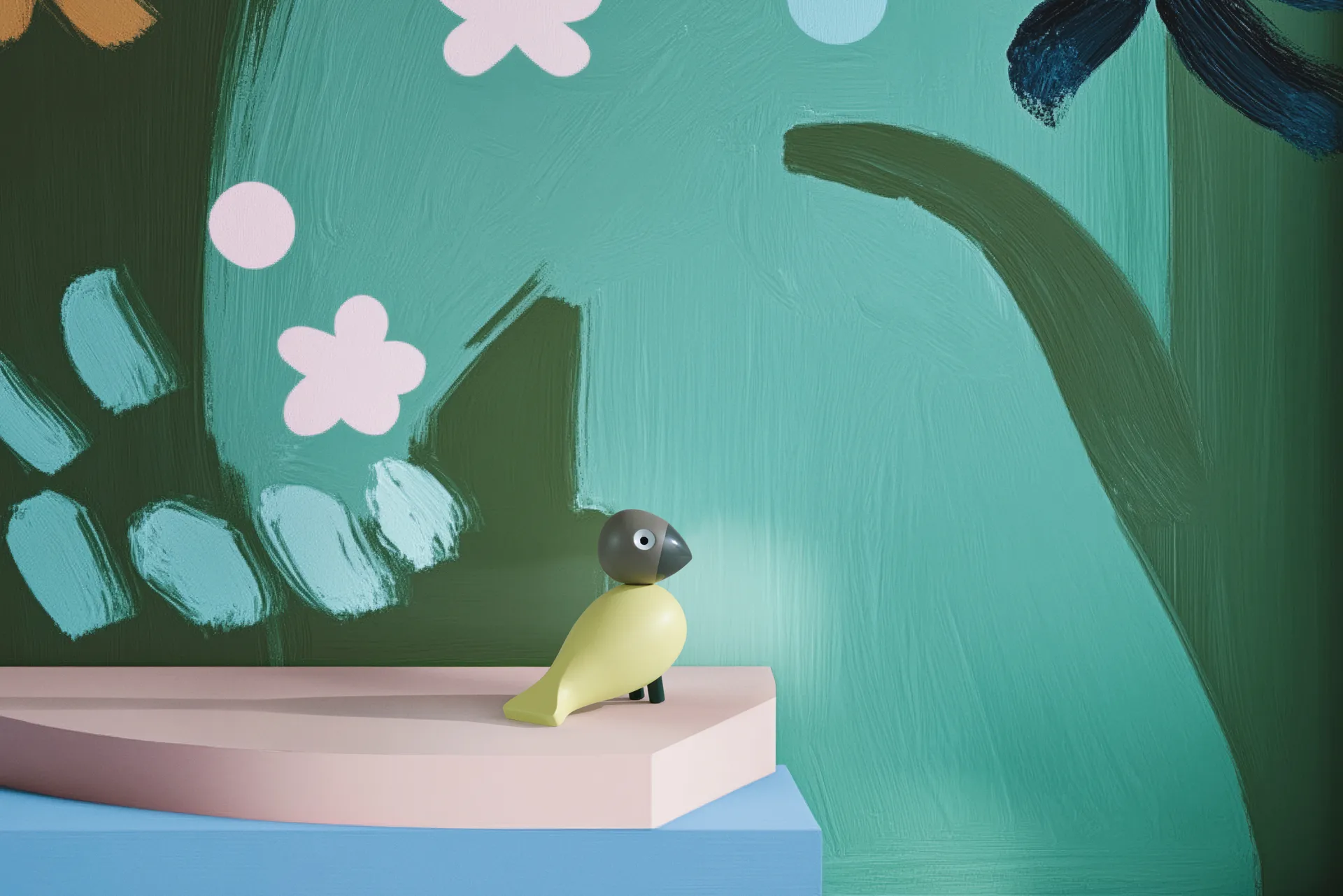 Year Bird Kay Bojesen 2025 Bella, Crema-grigio Kay Bojesen Denmark