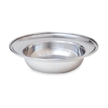 Piatto in acciaio Kay Bojesen, Ø 16,3 cm - Acciaio lucido - Kay Bojesen