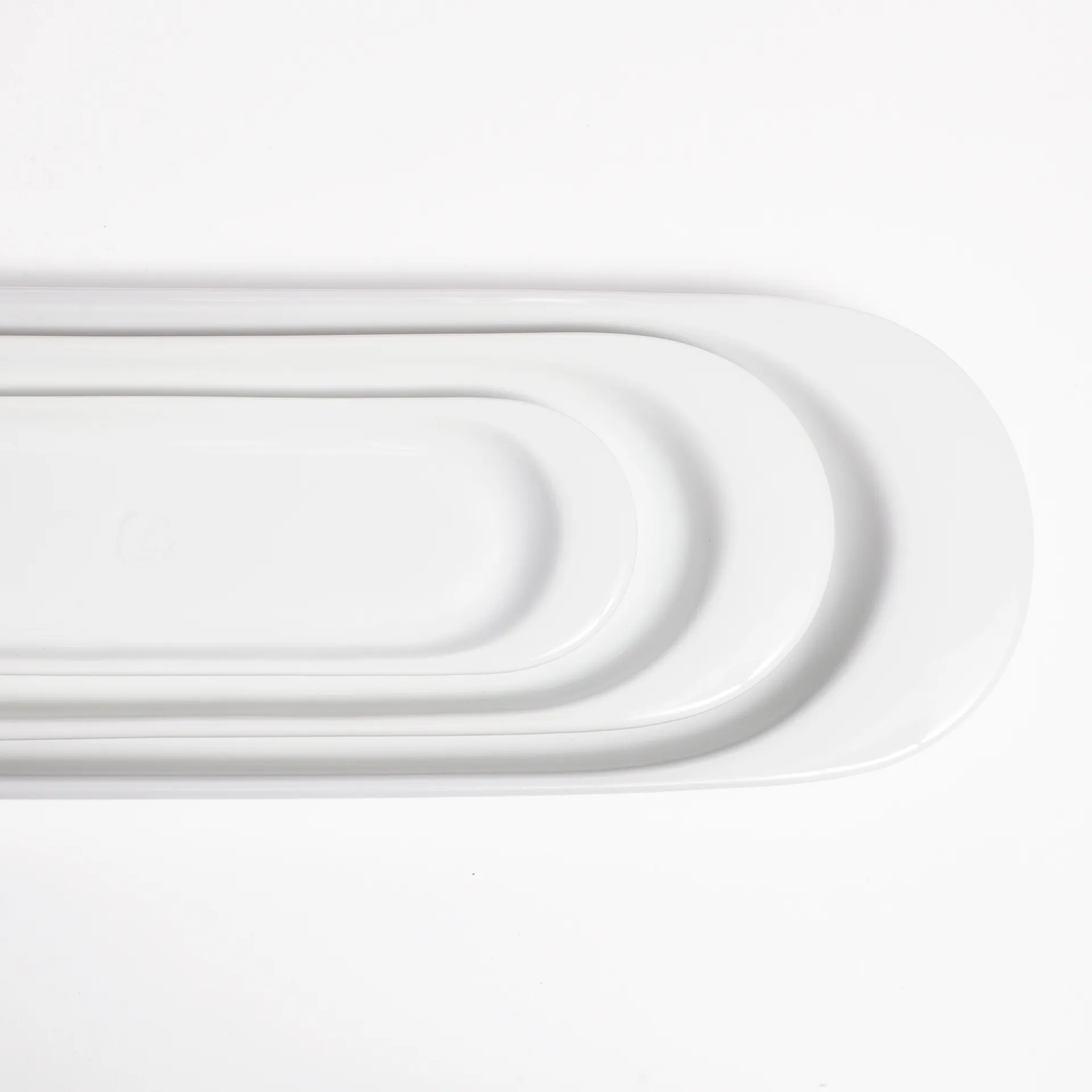 Piatto WING, 3 pezzi, Bianco Kay Bojesen