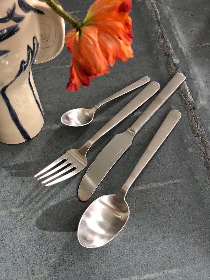 Set posate Grand Prix, 4 pezzi, Acciaio lucido Kay Bojesen