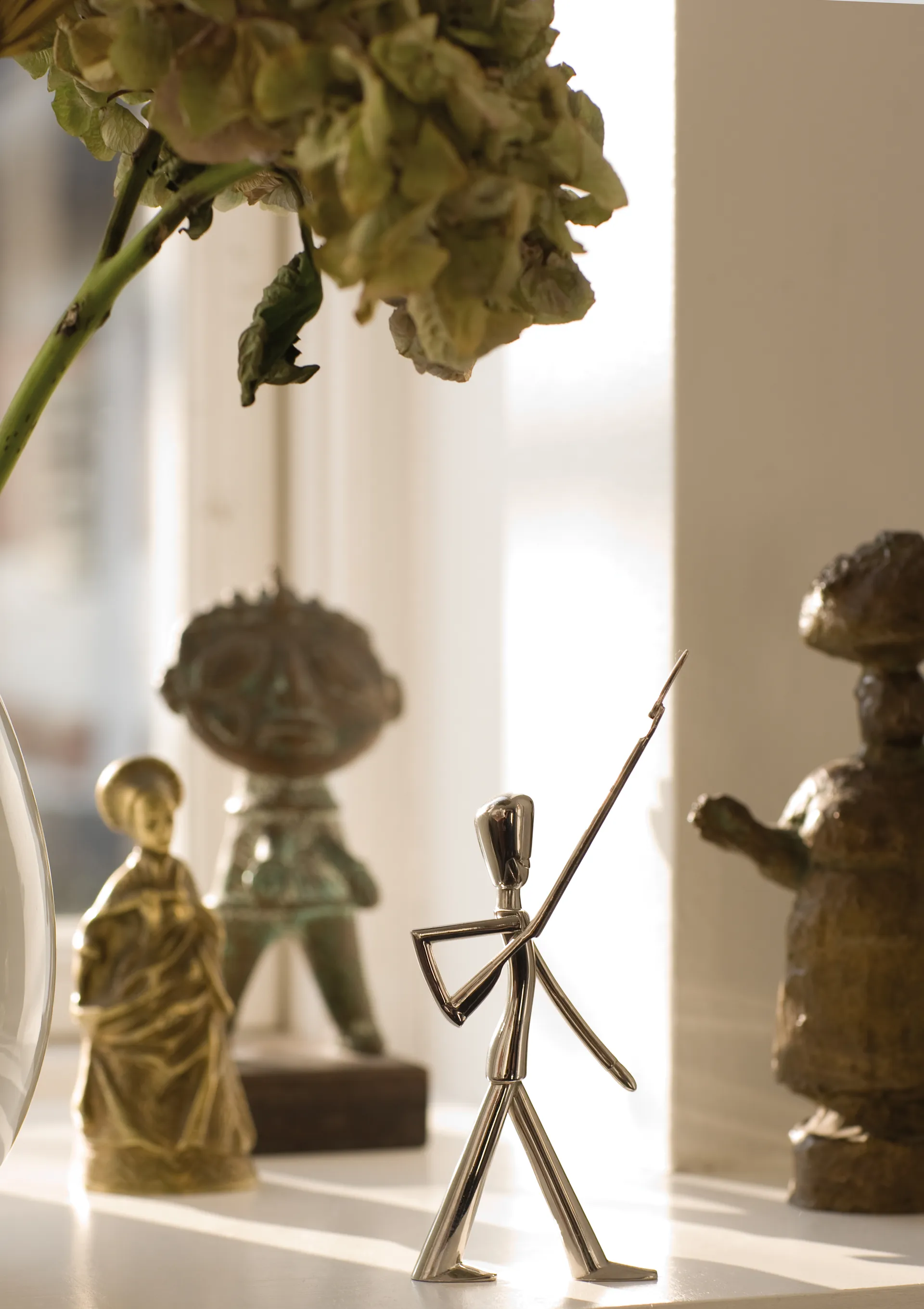 Statuina Royal Guard, 16 cm, Acciaio lucido Kay Bojesen
