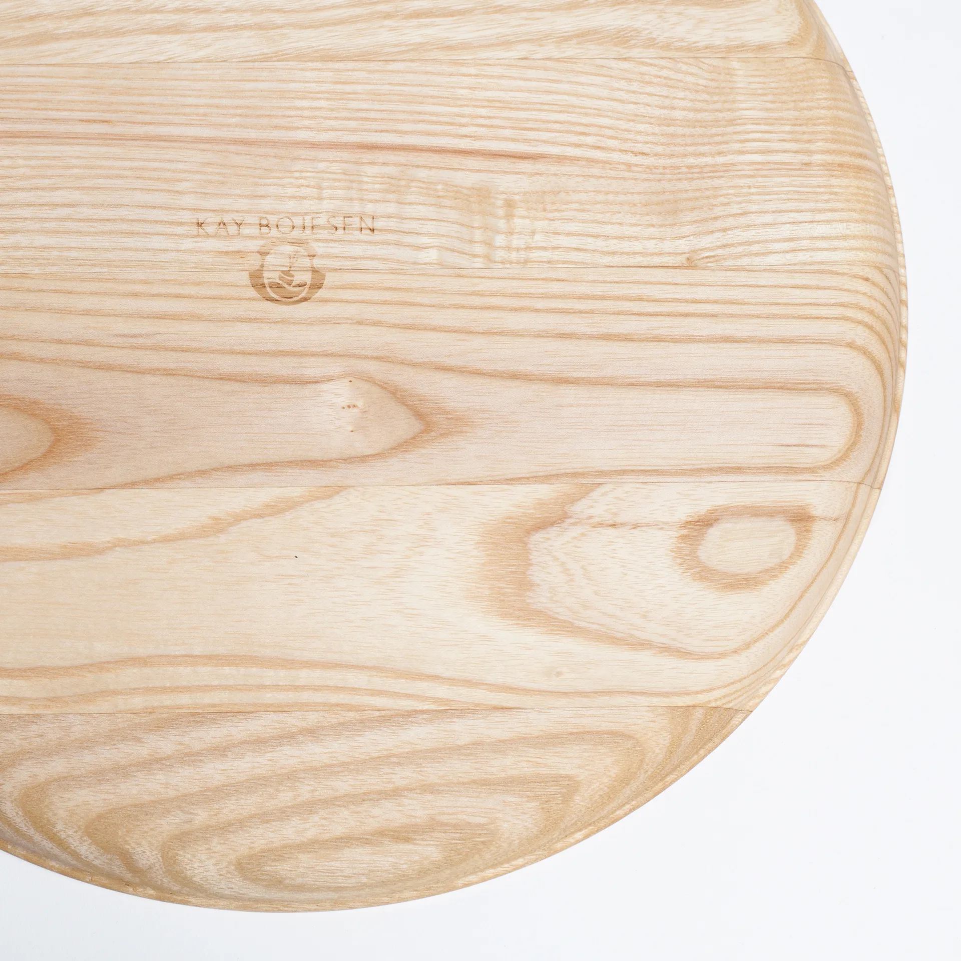 Vassoio da portata KAY, Ø 30 cm, Legno di frassino Kay Bojesen