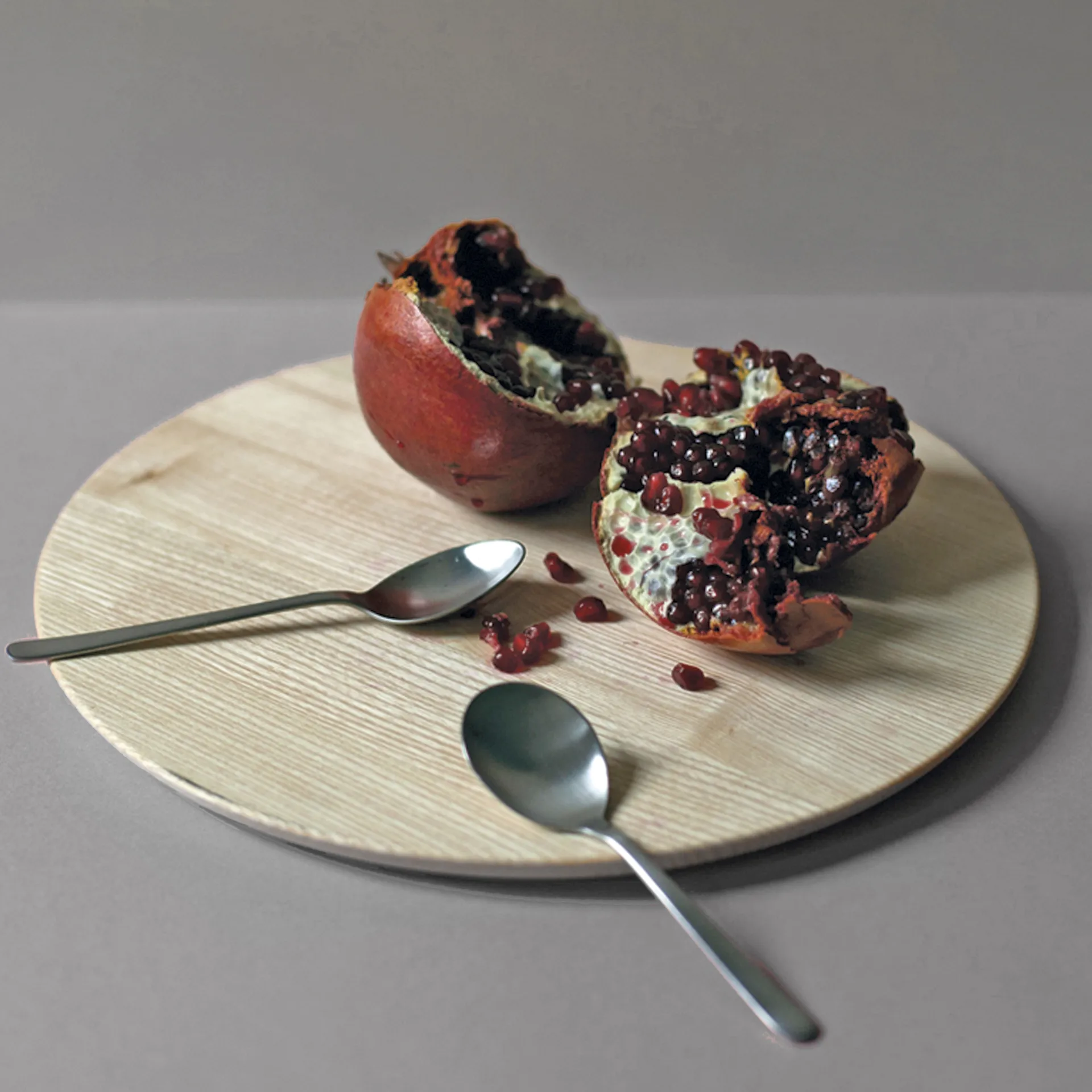 Vassoio da portata KAY, Ø 30 cm, Legno di frassino Kay Bojesen