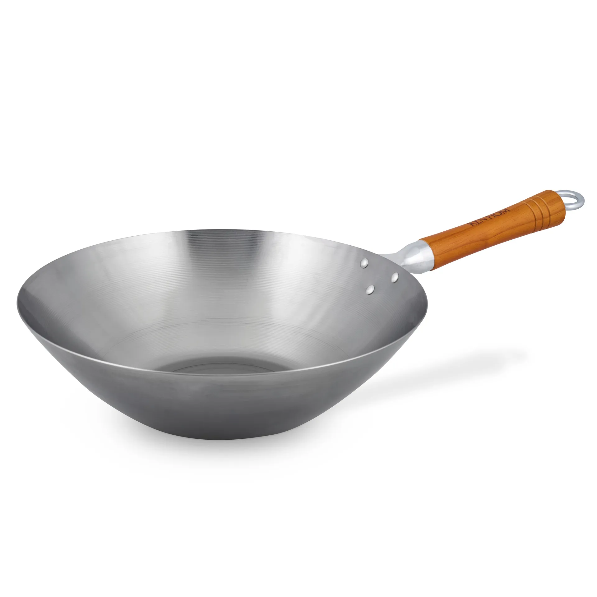 Padella wok in carbonio Kem Hom Ø32 cm, Acciaio Ken Hom