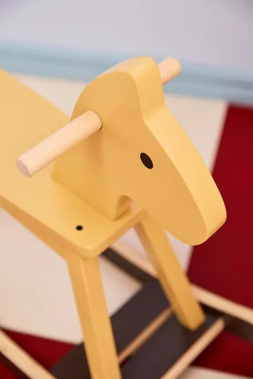 Cavallo a dondolo Kid's Concept - Giallo miele - Kid's Concept