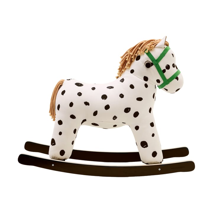 Cavallo a dondolo Pippi - Bianco-nero - Kid's Concept