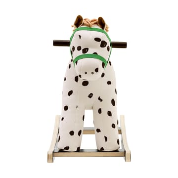 Cavallo a dondolo Pippi - Bianco-nero - Kid's Concept
