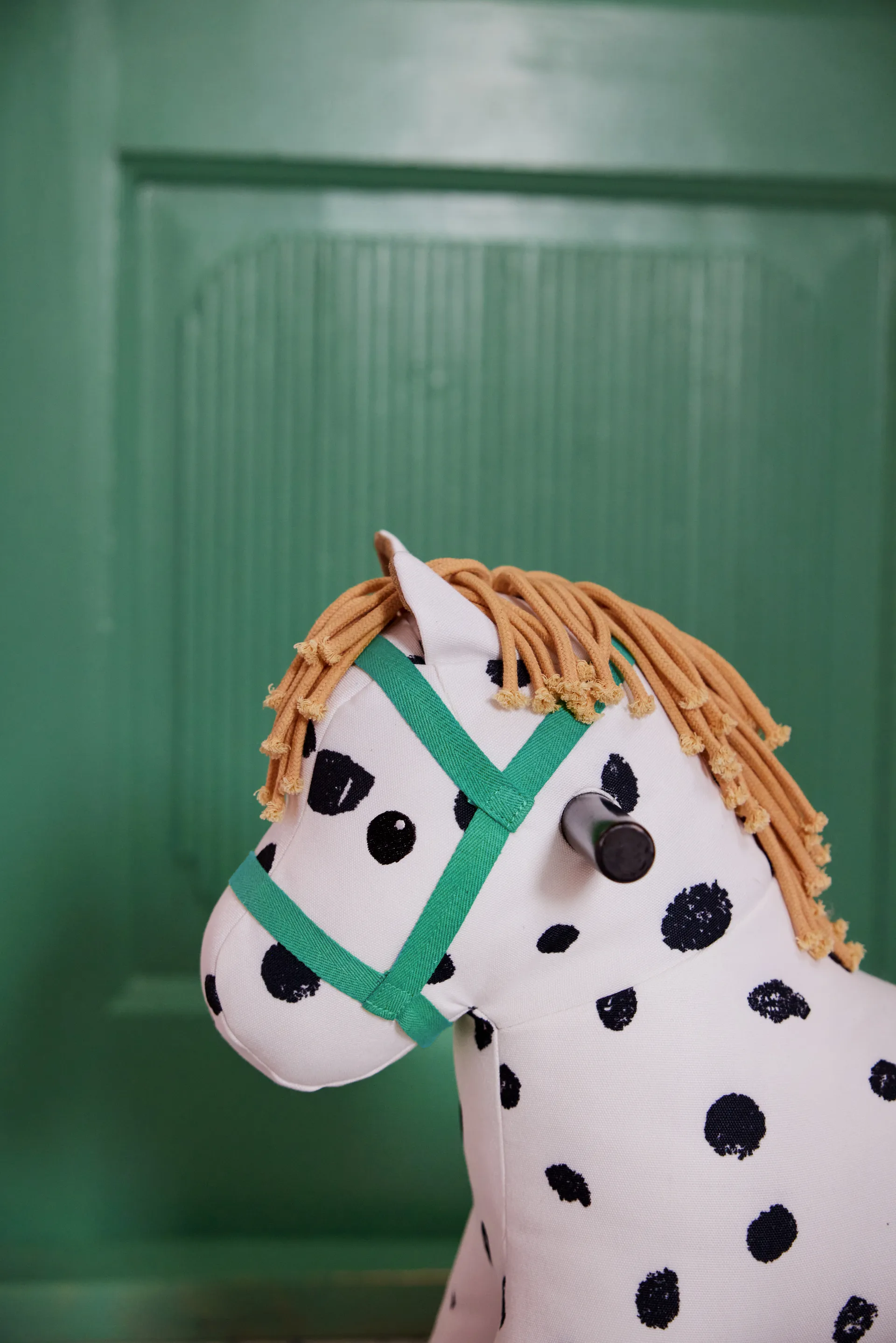 Cavallo a dondolo Pippi, Bianco-nero Kid's Concept