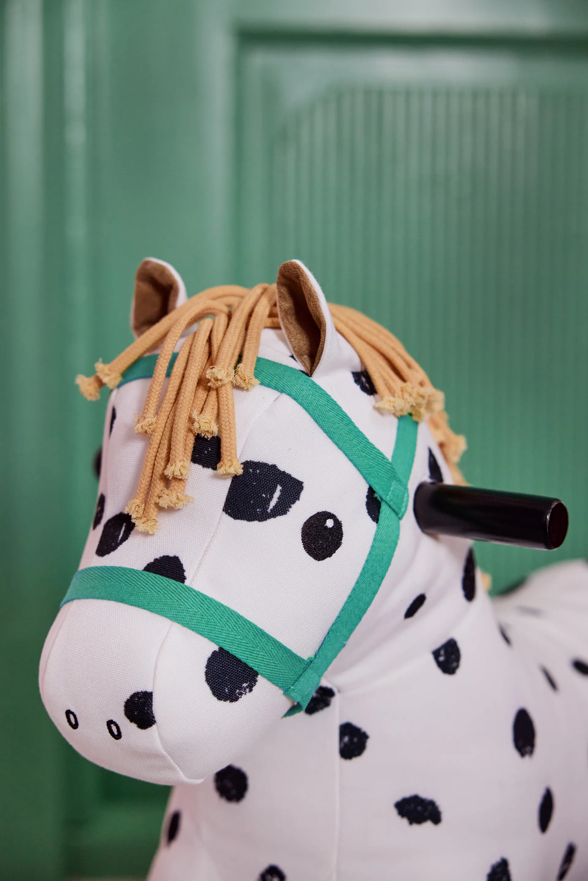 Cavallo a dondolo Pippi, Bianco-nero Kid's Concept