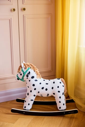 Cavallo a dondolo Pippi - Bianco-nero - Kid's Concept