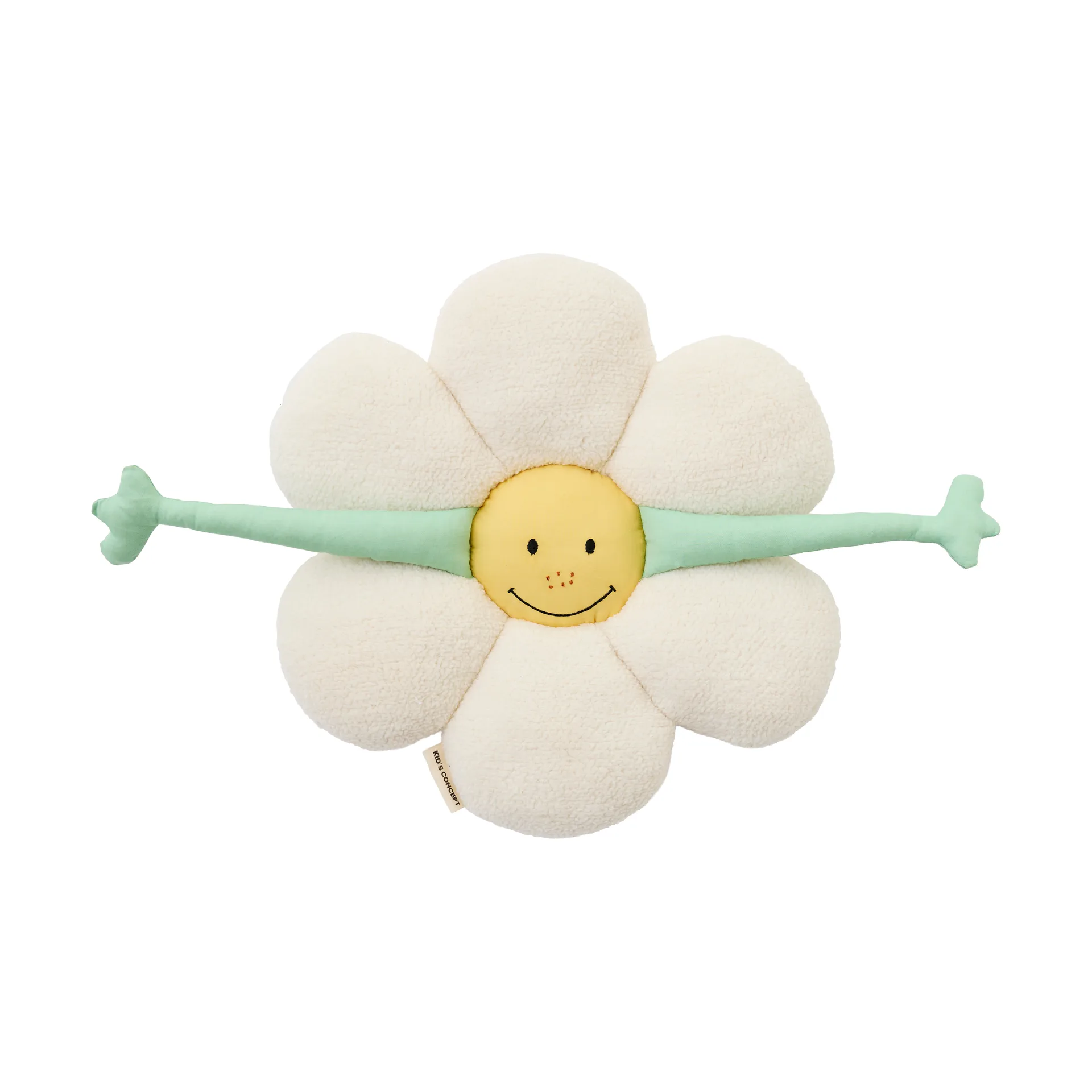 Cuscino Blomma, Bianco-verde-giallo Kid's Concept