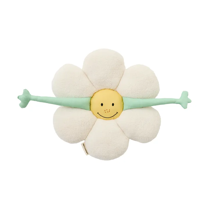 Cuscino Blomma - Bianco-verde-giallo - Kid's Concept