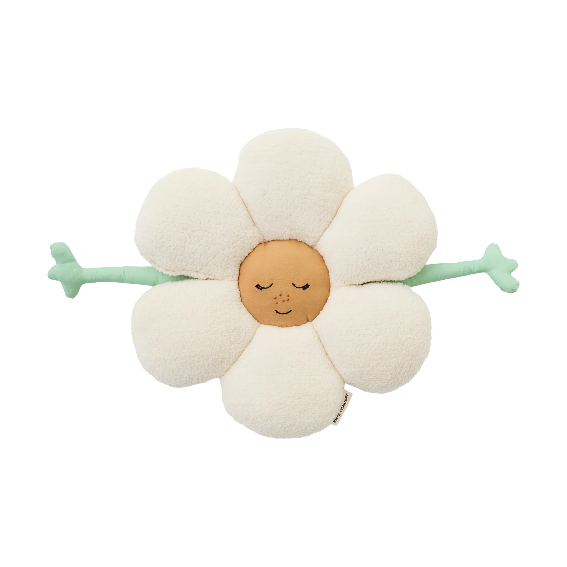 Cuscino Blomma, Bianco-verde-giallo Kid's Concept
