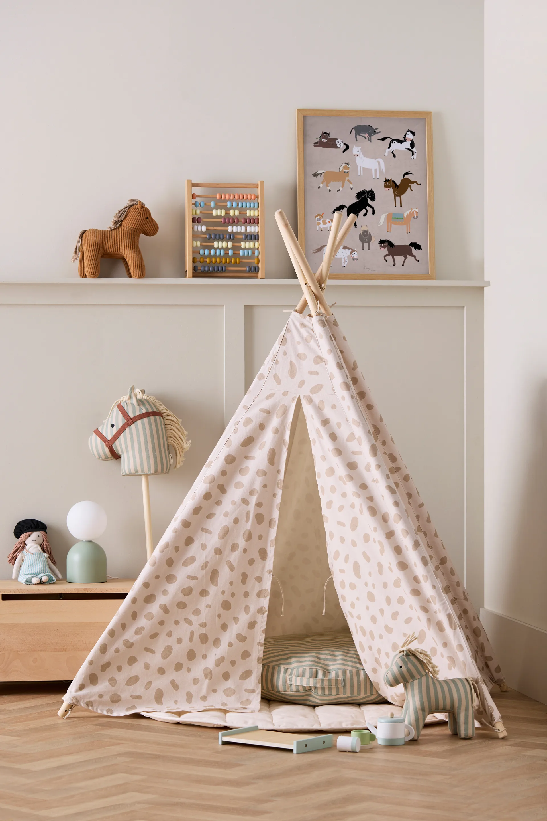 Cuscino da pavimento Kid's Base Ø60 cm, Bordo Kid's Concept