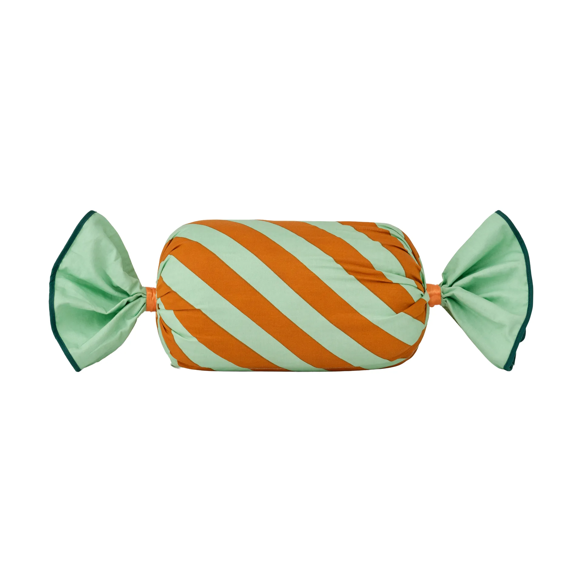 Cuscino Pippi a forma di caramella, Verde, 53x16 cm Kid's Concept