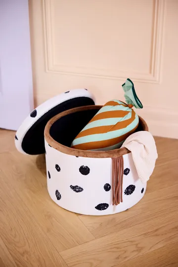 Cuscino Pippi a forma di caramella - Verde, 53x16 cm - Kid's Concept