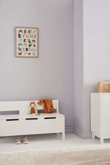 Divano Star con contenitore - Bianco - Kid's Concept