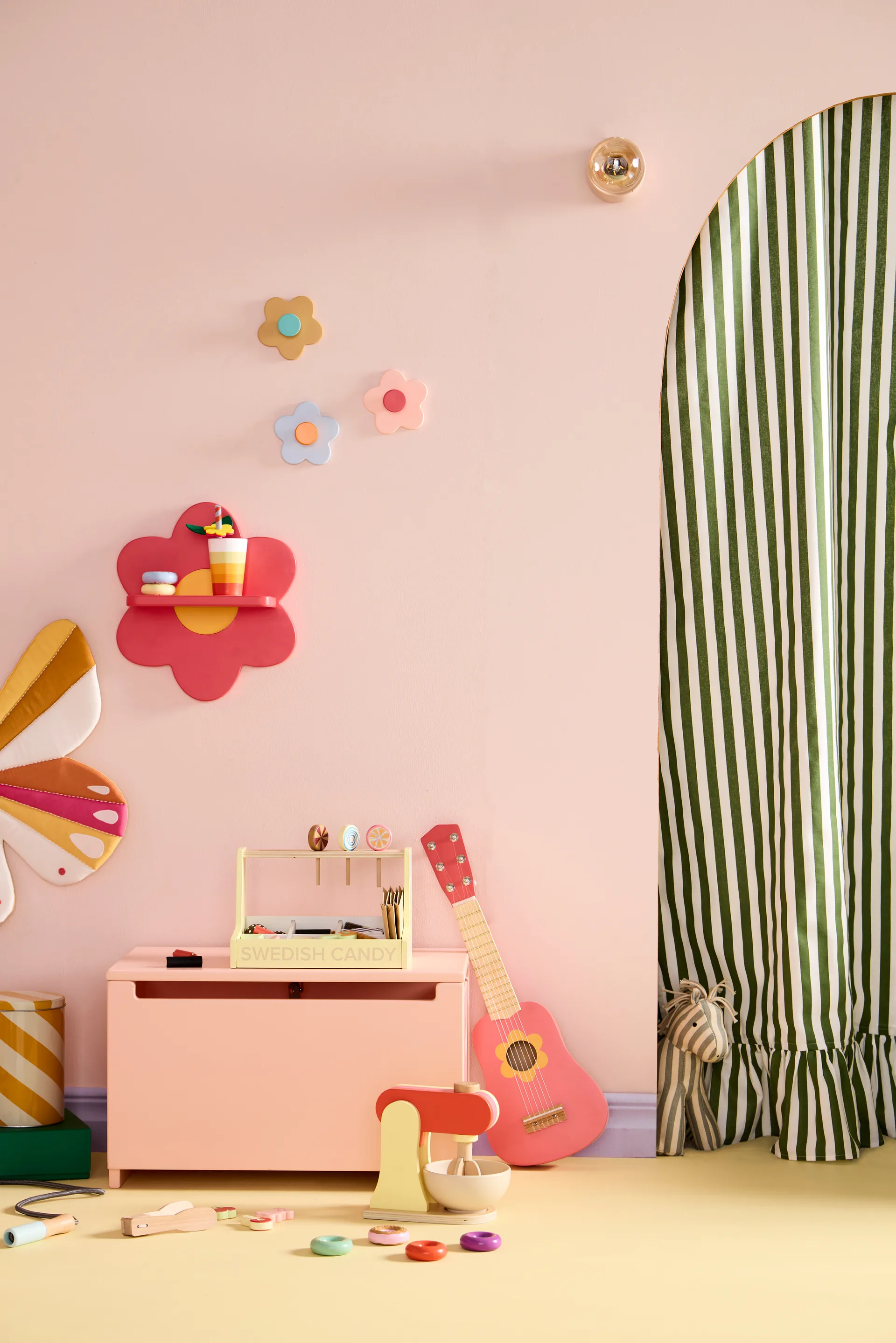 Ganci a forma di fiore Kid's Base – Set da 3 pezzi, Multi Kid's Concept