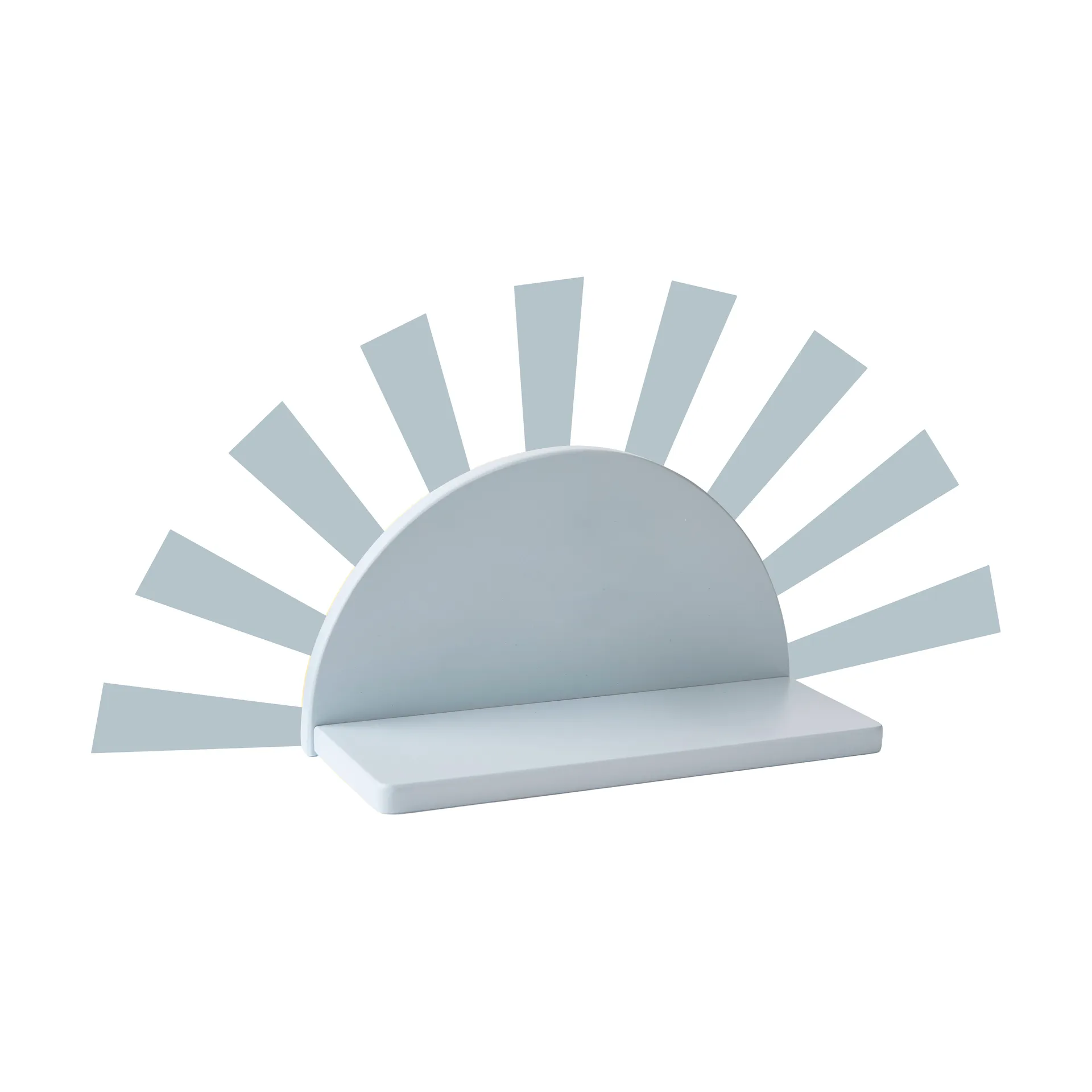 Mensola rotonda Star con adesivi inclusi, Blu Kid's Concept