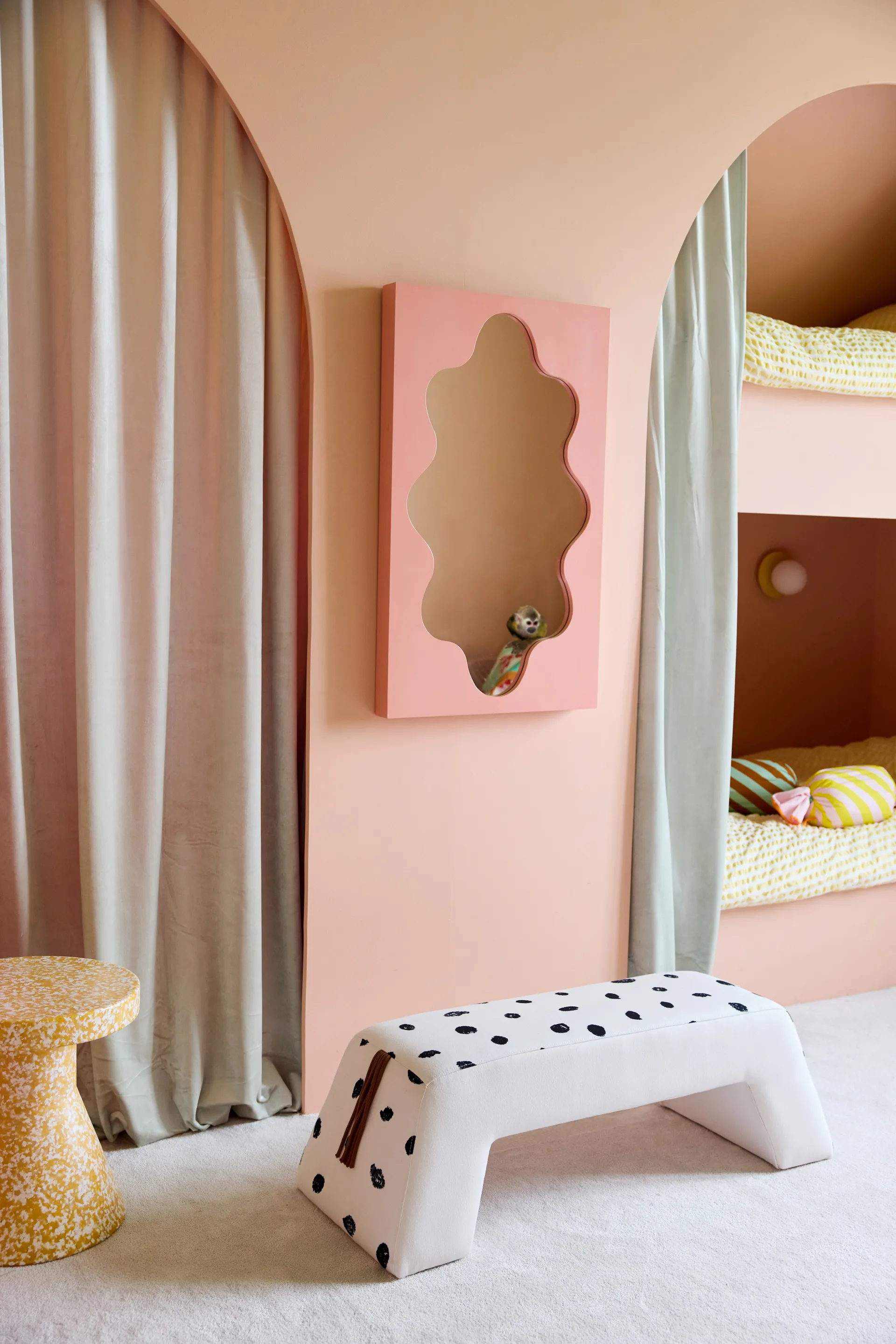 Panca Pippi , Bianco-arancione Kid's Concept