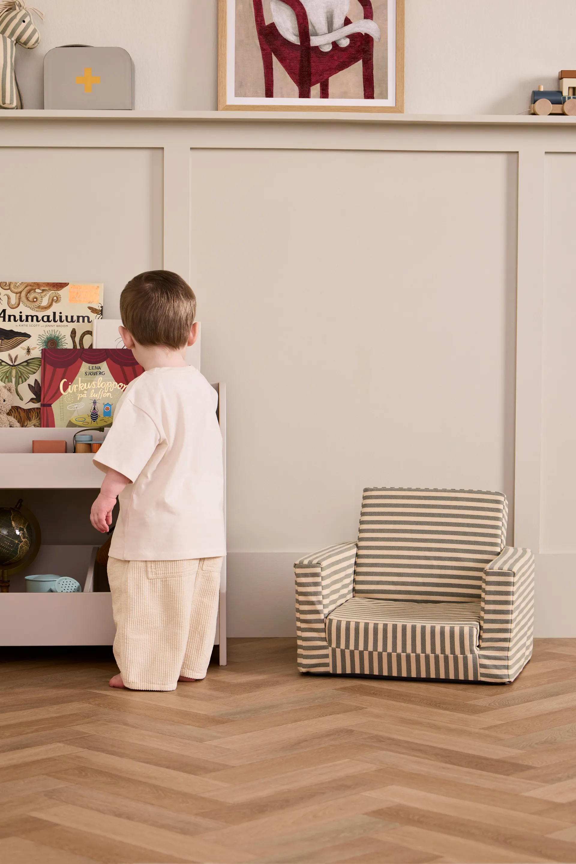 Poltrona pieghevole Kid's Base, Bordo Kid's Concept