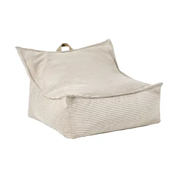 Pouf per bambini Kid's Base - Naturale bianco - Kid's Concept