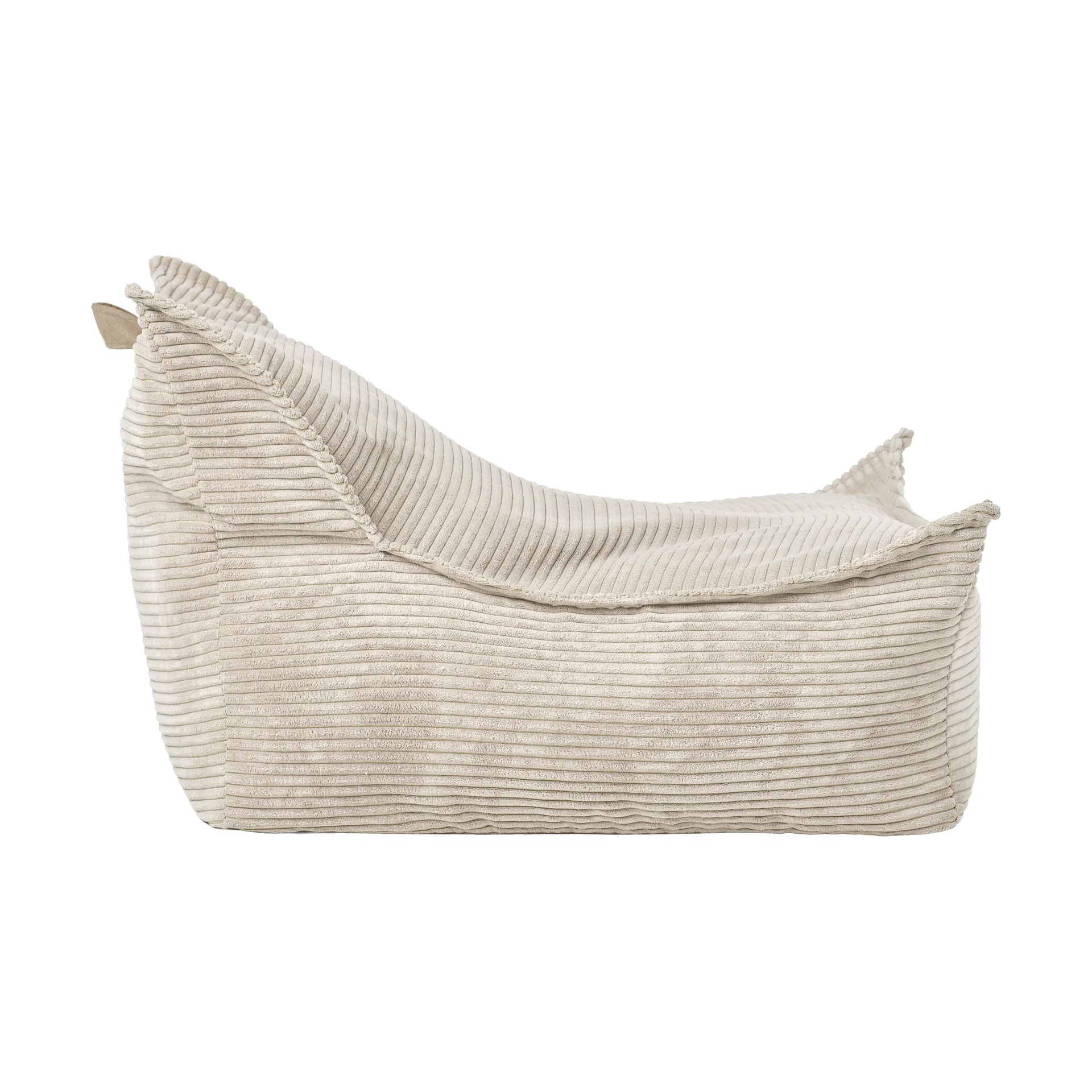 Pouf per bambini Kid's Base, Naturale bianco Kid's Concept